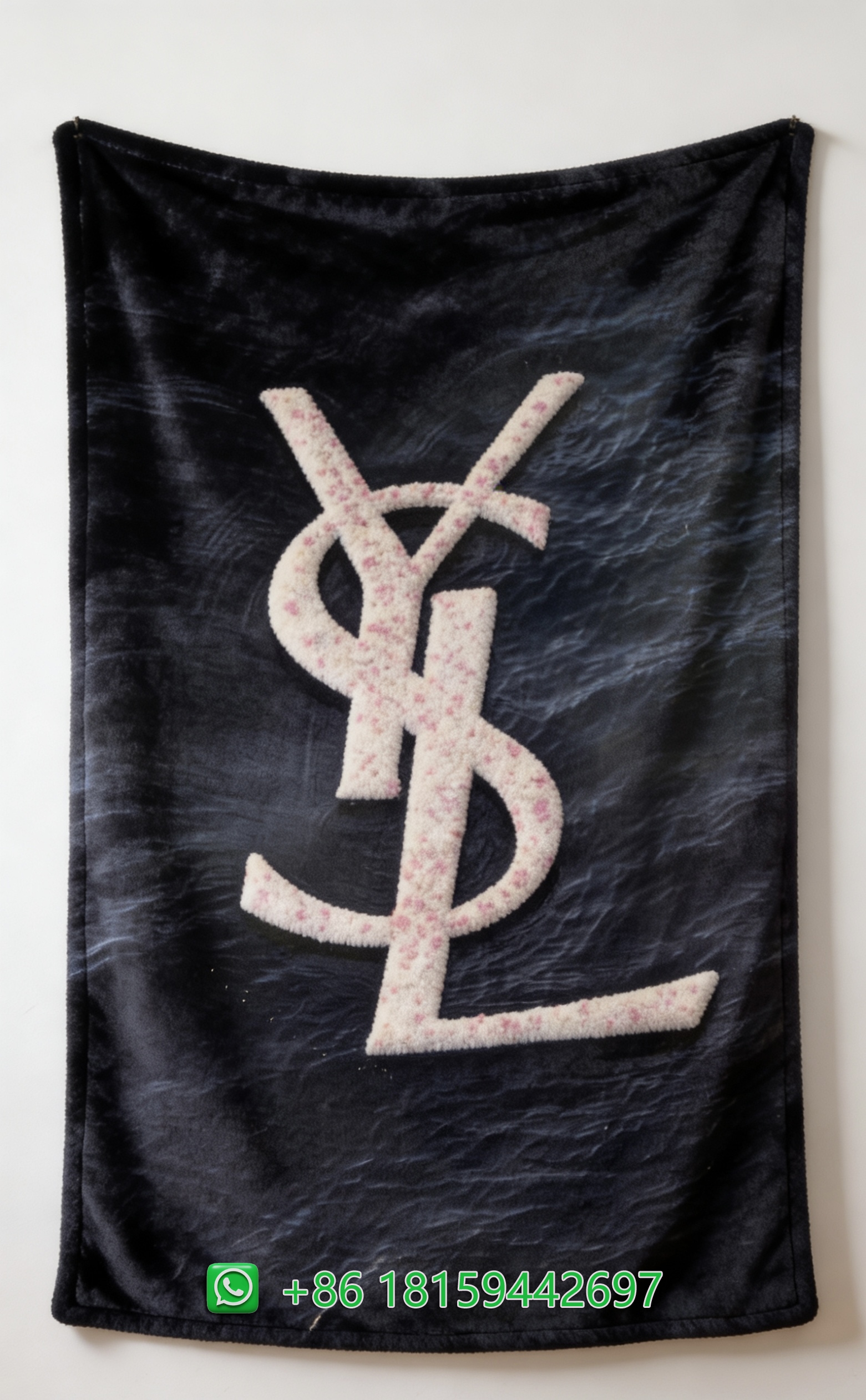 Yves Saint Laurent Throw Blankets